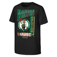 Boston Celtics Youth 2025 NBA Playoffs Hype T-Shirt