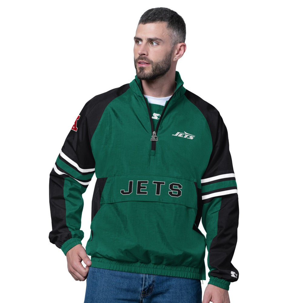 Starter Prospect Half-Zip Pullover - New York Jets Pullover