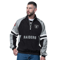 Starter Prospect Half-Zip Pullover - Las Vegas Raiders Pullover