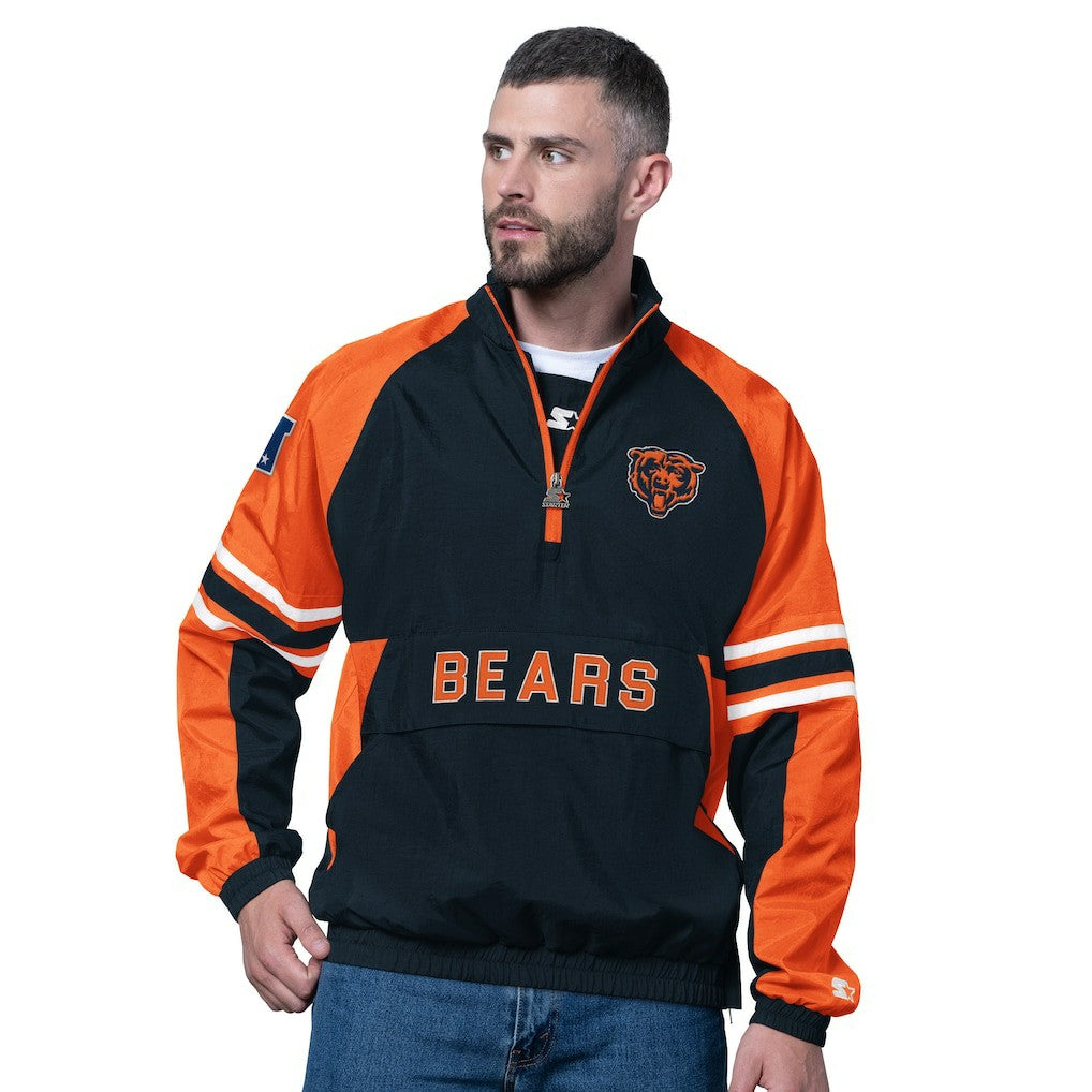 Starter Prospect Half-Zip Pullover - Chicago Bears Pullover