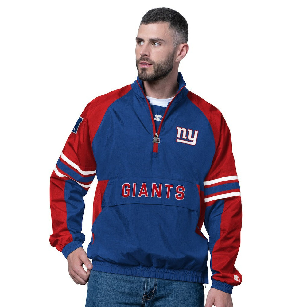 Starter Prospect Half-Zip Pullover - New York Giants Pullover