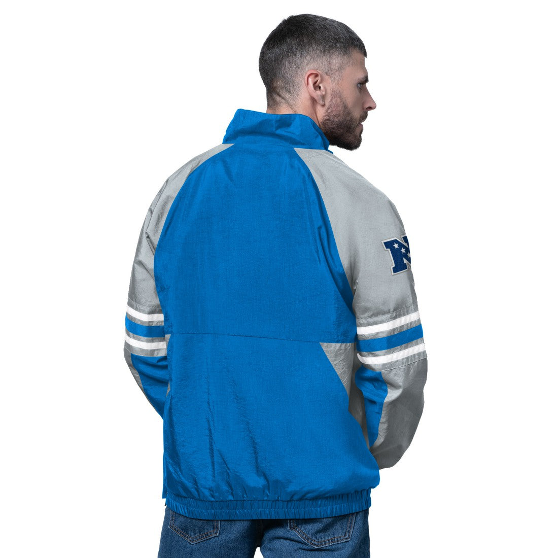Starter Prospect Half-Zip Pullover - Detroit Lions Pullover