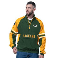 Starter Prospect Half-Zip Pullover - Green Bay Packers Pullover