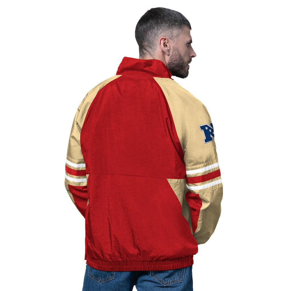 Starter Prospect Half-Zip Pullover - San Francisco 49ers Pullover