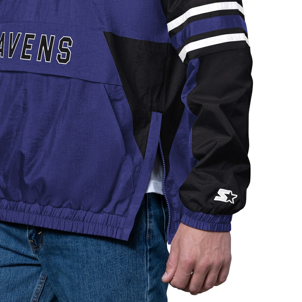 Starter Prospect Half-Zip Pullover - Baltimore Ravens Pullover