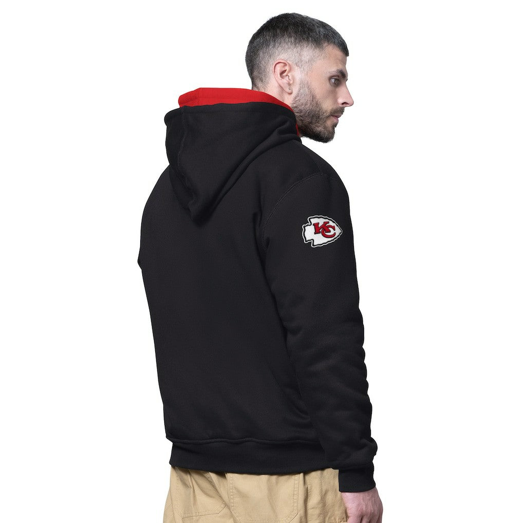 Starter Big Shot Full-Zip Double Hoodie - Kansas City Chiefs Hoodies