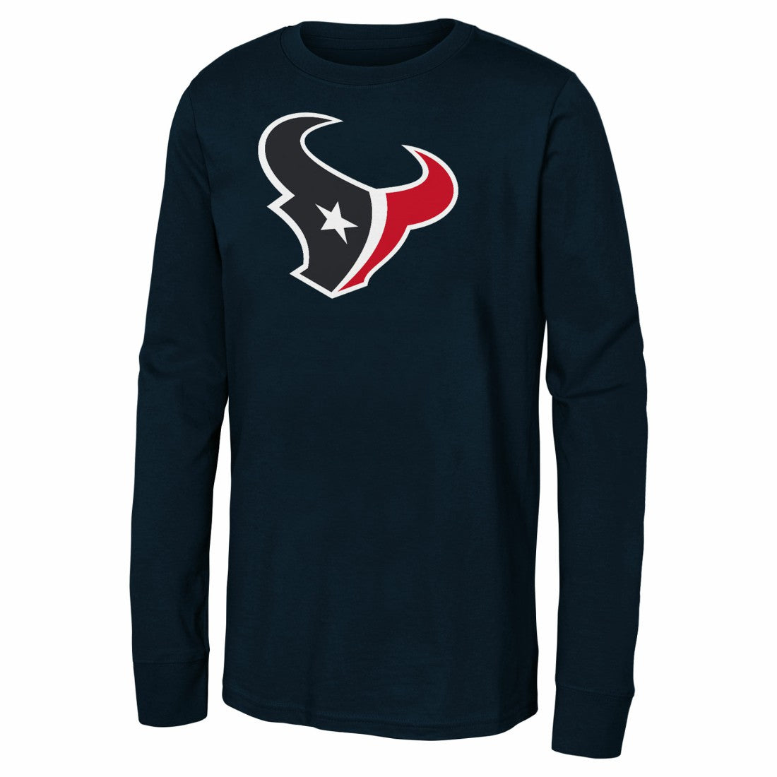 Youth Primary Logo Long Sleeve T-Shirt - Houston Texans T-shirts
