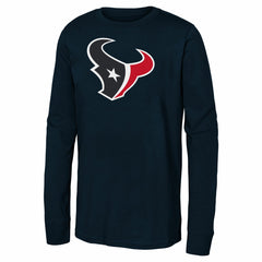 Youth Primary Logo Long Sleeve T-Shirt - Houston Texans T-shirts