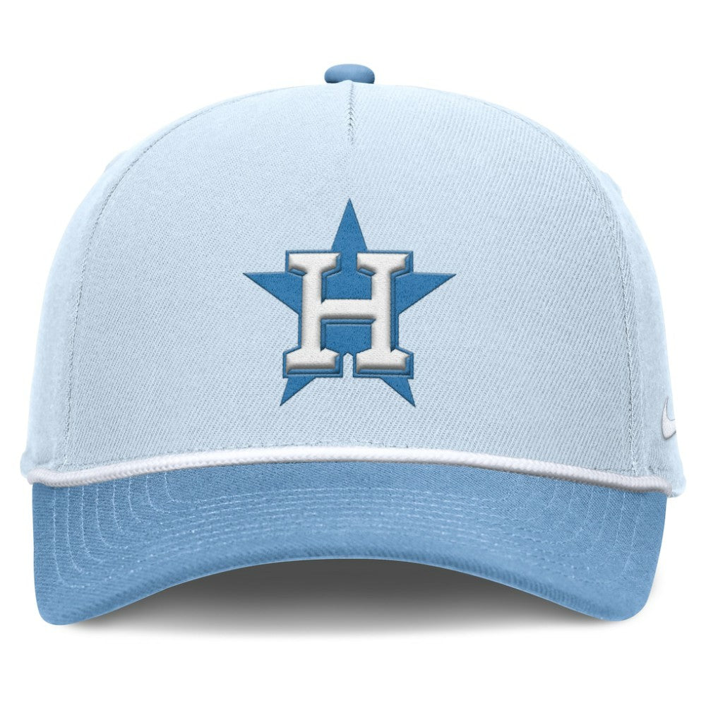 Light Blue Houston Astros Nike Rise Dri-Fit Adjustable Hat