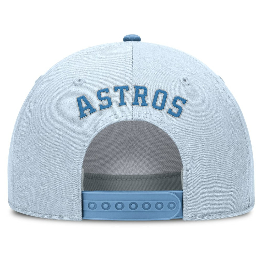 Light Blue Houston Astros Nike Rise Dri-Fit Adjustable Hat