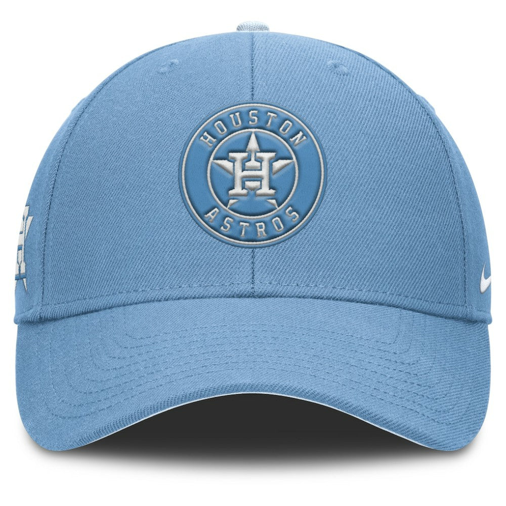 Light Blue Houston Astros Nike Rise Dri-Fit Adjustable Hat