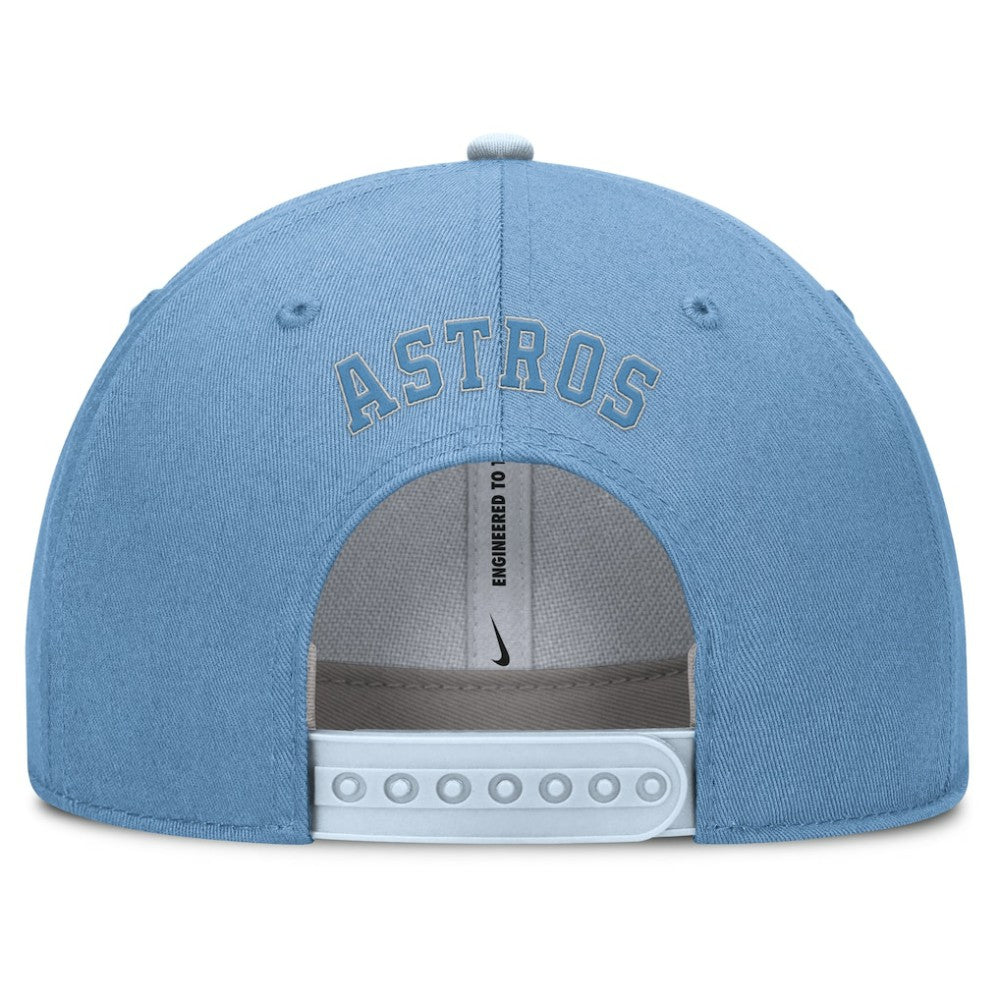 Light Blue Houston Astros Nike Rise Dri-Fit Adjustable Hat