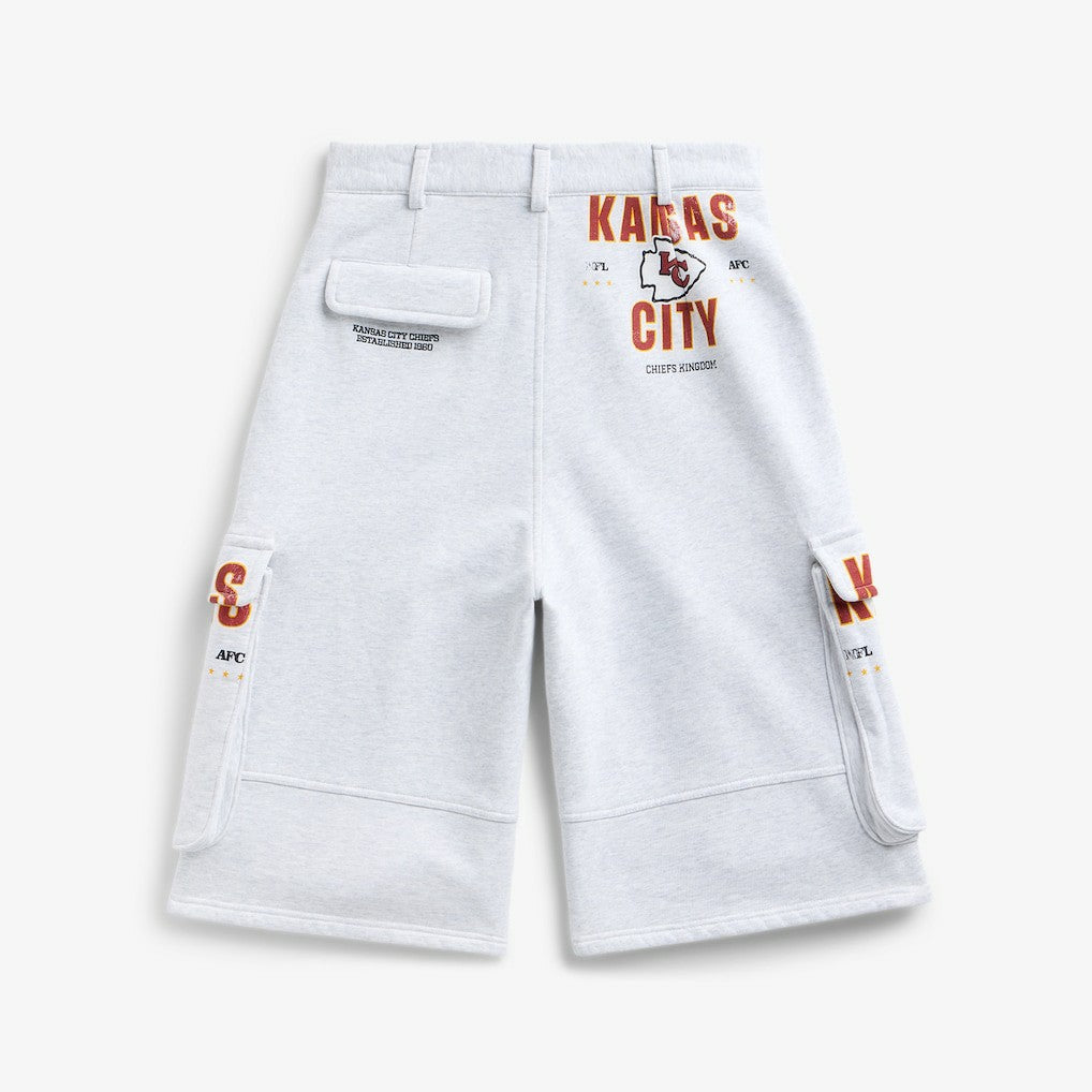 Off Season x NFL Women's Fleece Cargo Shorts - Kansas City Chiefs Shorts