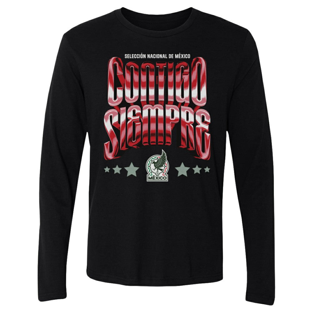 Mexico National Team 500 Level Contigo Siempre Vintage Long Sleeve T-Shirt