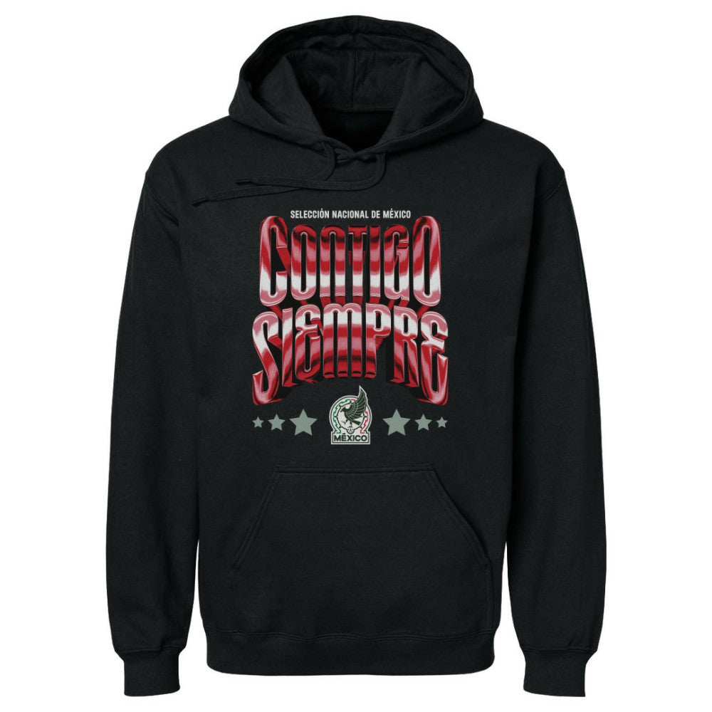 Mexico National Team 500 Level Contigo Siempre Vintage Pullover Hoodie