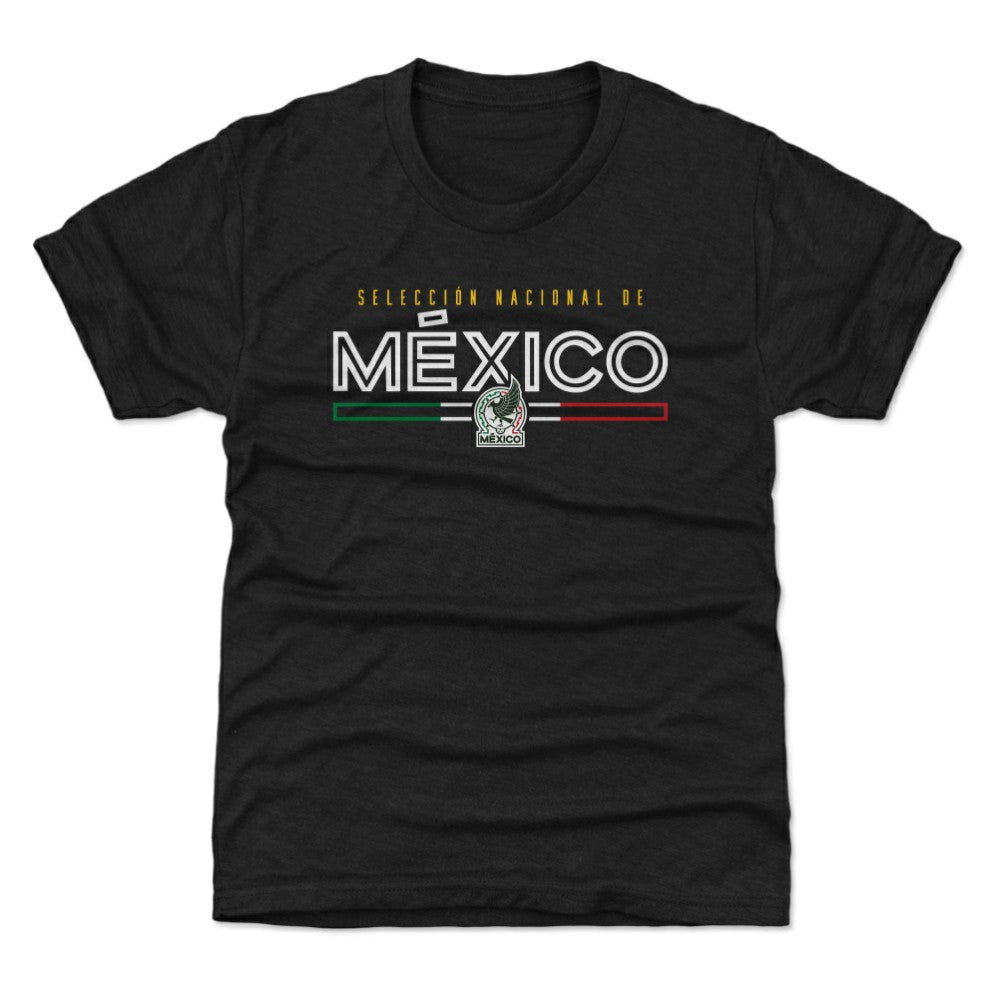 Mexico National Team 500 Level Youth Inline Tri-Blend T-Shirt