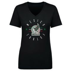 Mexico National Team 500 Level Women's Futbol V-Neck T-Shirt
