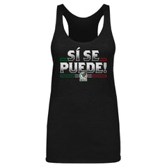 Mexico National Team 500 Level Women's Si Se Puede Tri-Blend Racerback Tank Top