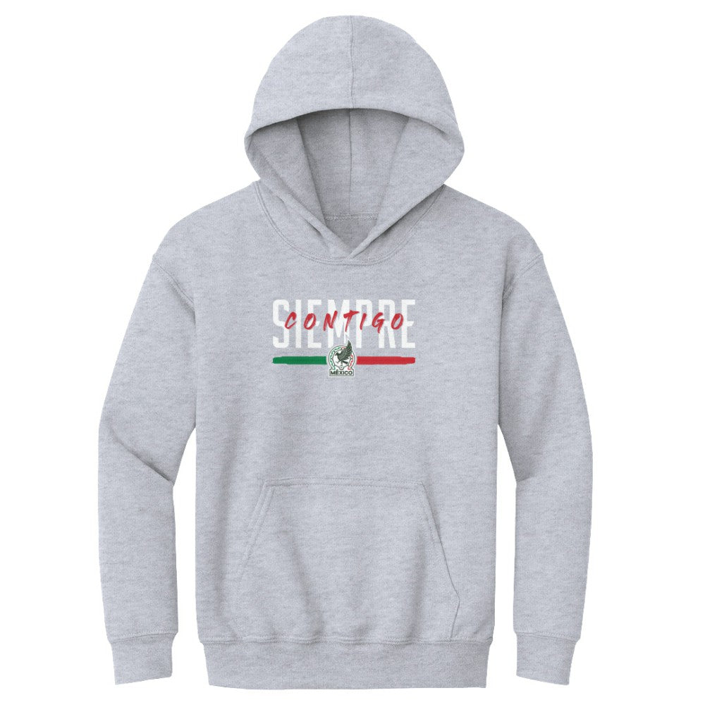 Mexico National Team 500 Level Youth Siempre Contigo Pullover Hoodie