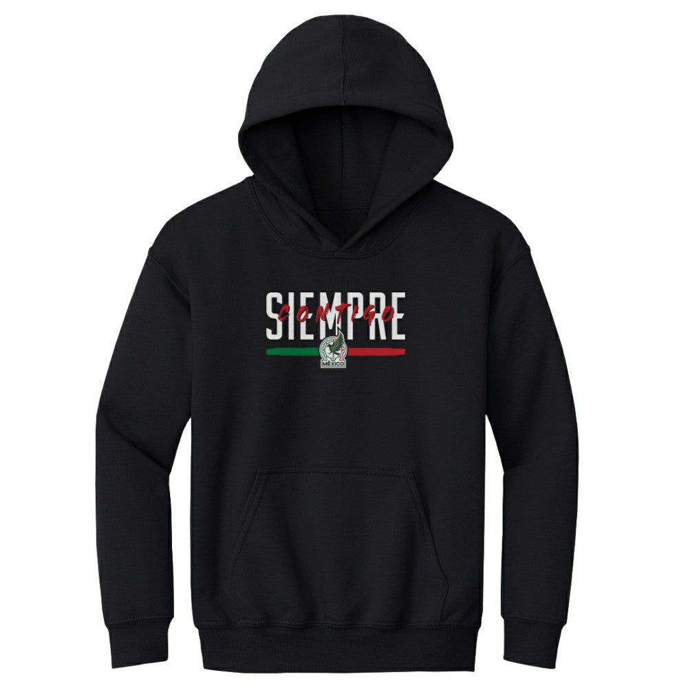 Mexico National Team 500 Level Youth Siempre Contigo Pullover Hoodie