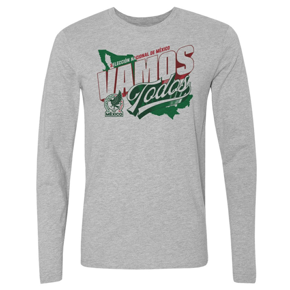 Mexico National Team 500 Level Vamos Todos Country Long Sleeve T-Shirt