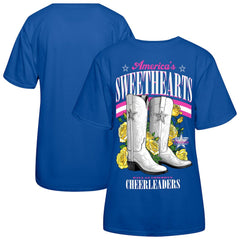 Cheerleaders Women's Sweetheart Boots T-Shirt - Dallas Cowboys T-shirts