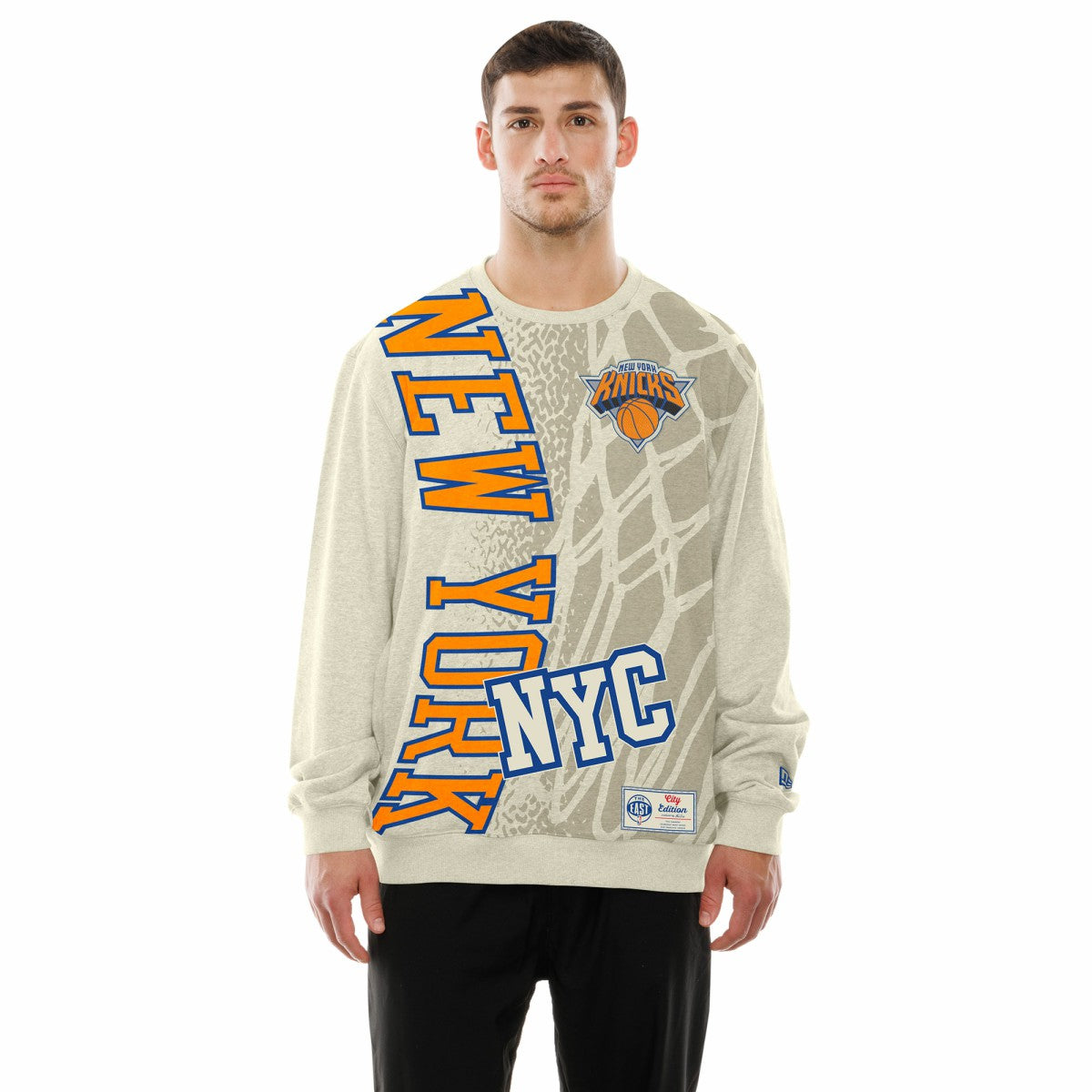 New Era New York Knicks 2025/26 City Edition Sweatshirt