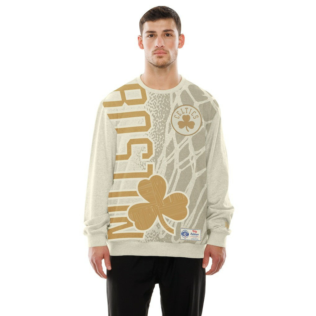 New Era Boston Celtics 2025/26 City Edition Sweatshirt