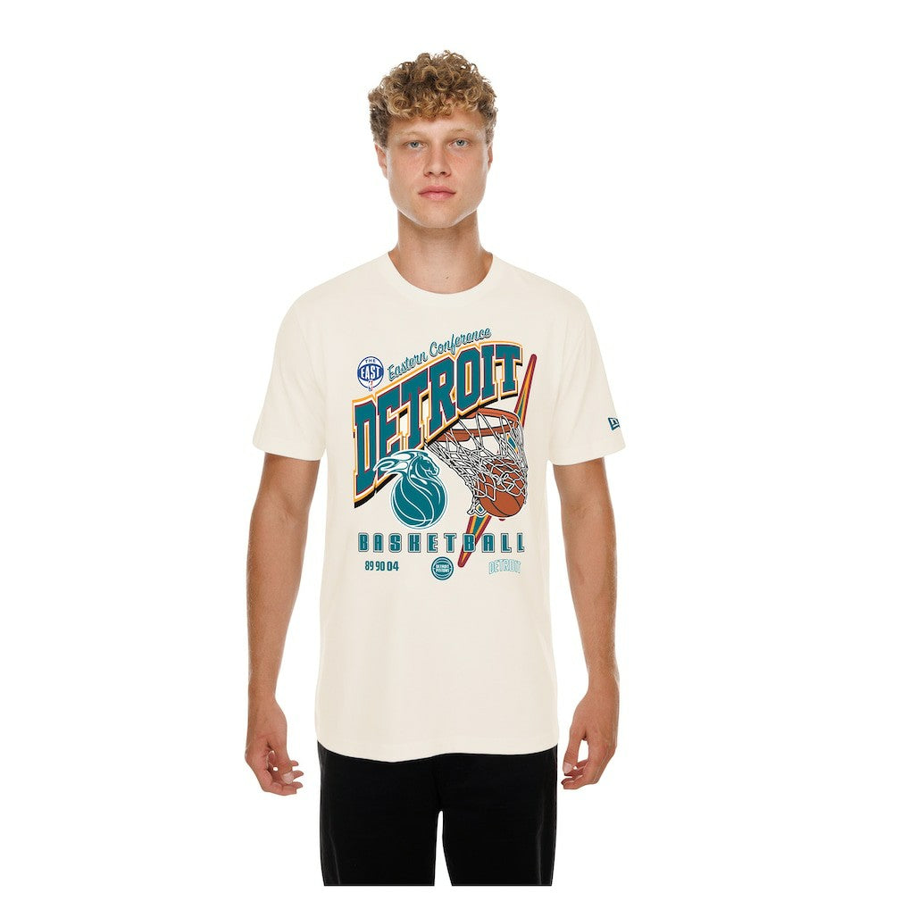 New Era Detroit Pistons Oversized City Edition Remix Vintage T-Shirt sale