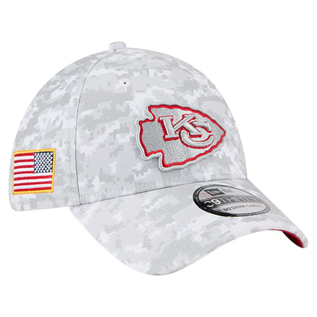2025 Salute to Service Digital Camo Fan Pack 39THIRTY Flex Hat - Kansas City Chiefs Hats