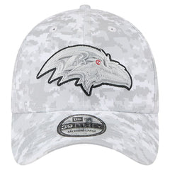 2025 Salute to Service Digital Camo Fan Pack 39THIRTY Flex Hat - Baltimore Ravens Hats