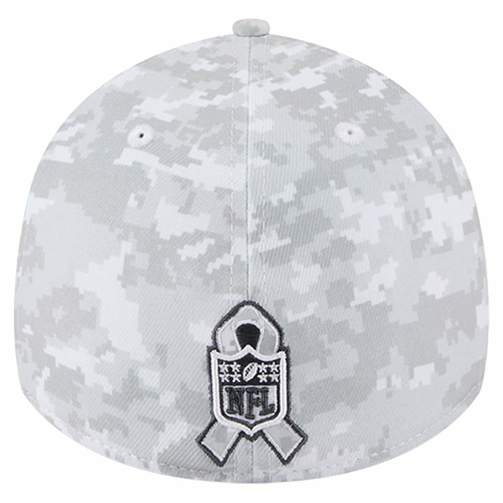 2025 Salute to Service Digital Camo Fan Pack 39THIRTY Flex Hat - Baltimore Ravens Hats
