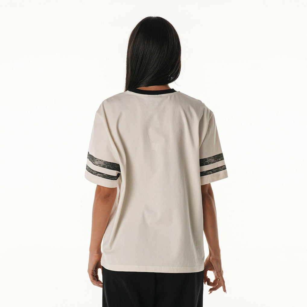 The Wild Collective Women's Vintage Drop Shoulder Oversized Boyfriend T-Shirt - Philadelphia Eagles T-shirts