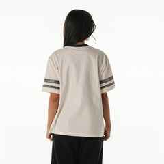 The Wild Collective Women's Vintage Drop Shoulder Oversized Boyfriend T-Shirt - Seattle Seahawks T-shirts