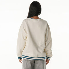 The Wild Collective Women's Oversized Vintage French Terry Sweatshirt - Philadelphia Eagles Sweatshirts