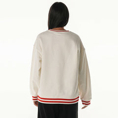 The Wild Collective Women's Oversized Vintage French Terry Sweatshirt - San Francisco 49ers Sweatshirts