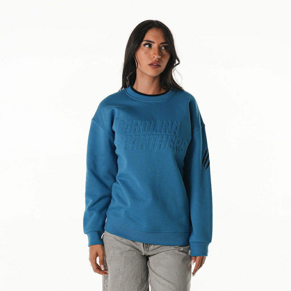 The Wild Collective Unisex Fleece Sweatshirt - Carolina Panthers Sweatshirts