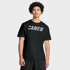 NHL Carolina Hurricanes Fanatics Play Distressed Wordmark Stadium Slub T-Shirt
