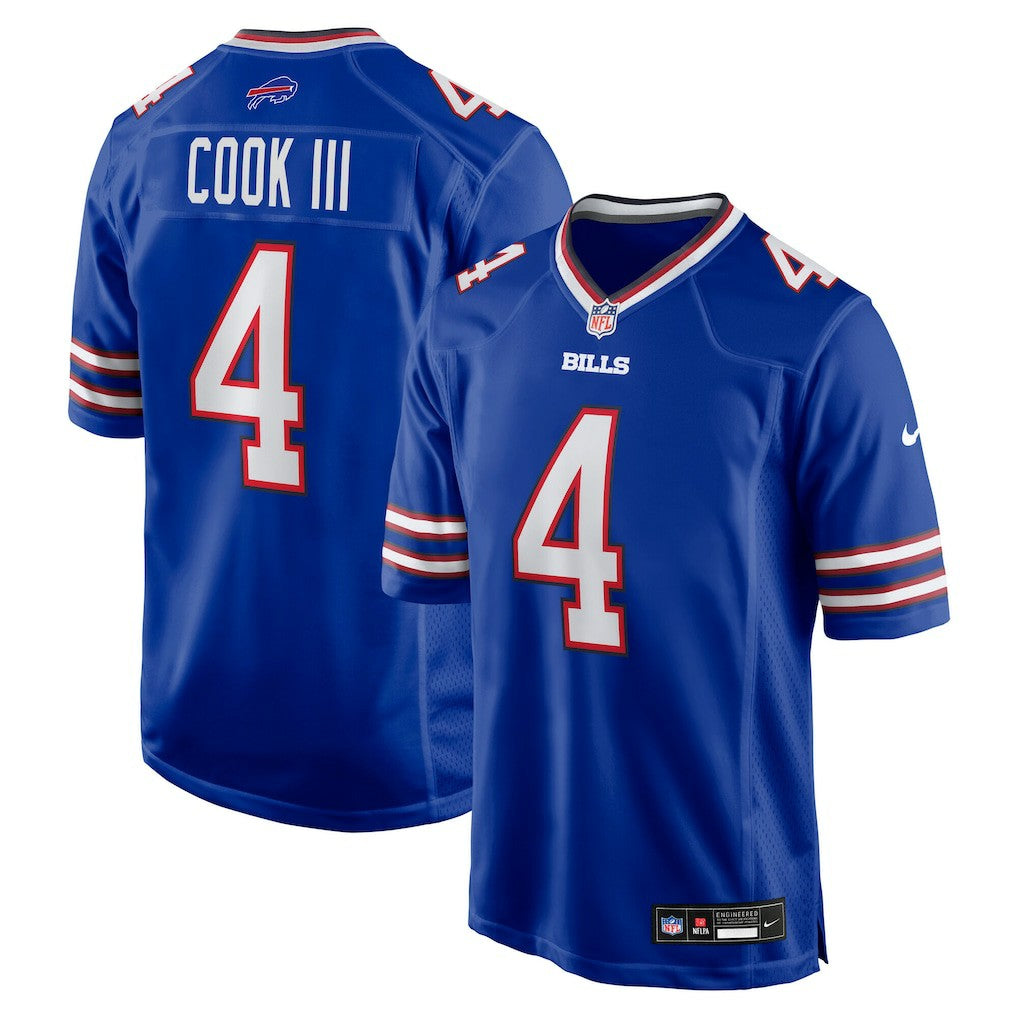 James Cook III  Team Game Jersey - Buffalo Bills Jerseys