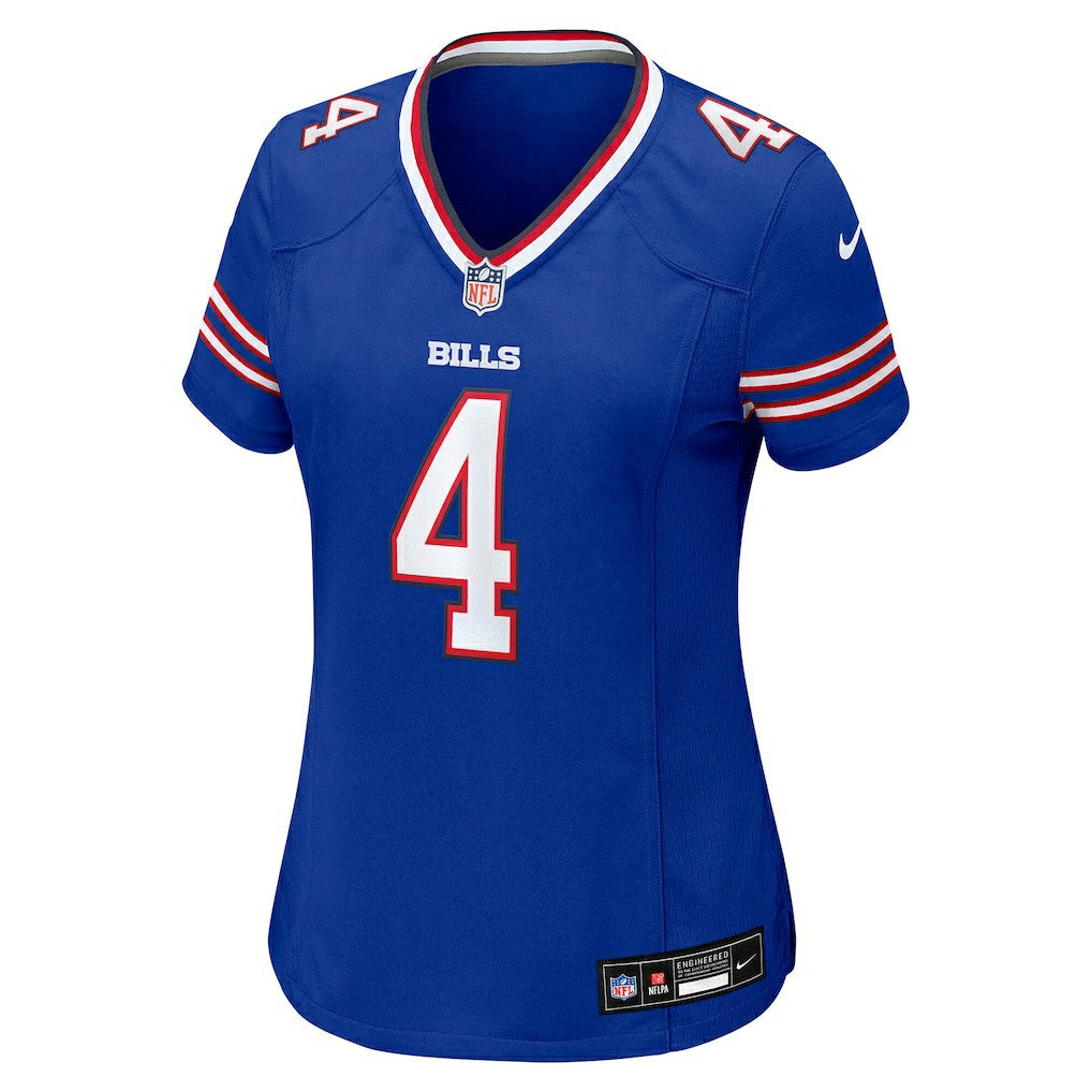 James Cook III  Women's Team Game Jersey - Buffalo Bills Jerseys