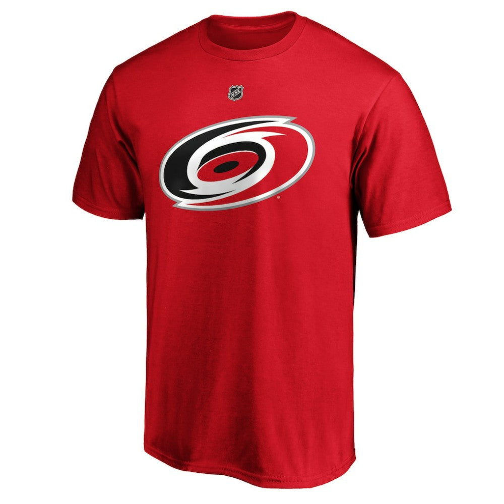 NHL Andrei Svechnikov Carolina Hurricanes Fanatics Authentic Stack Name & Number T-Shirt