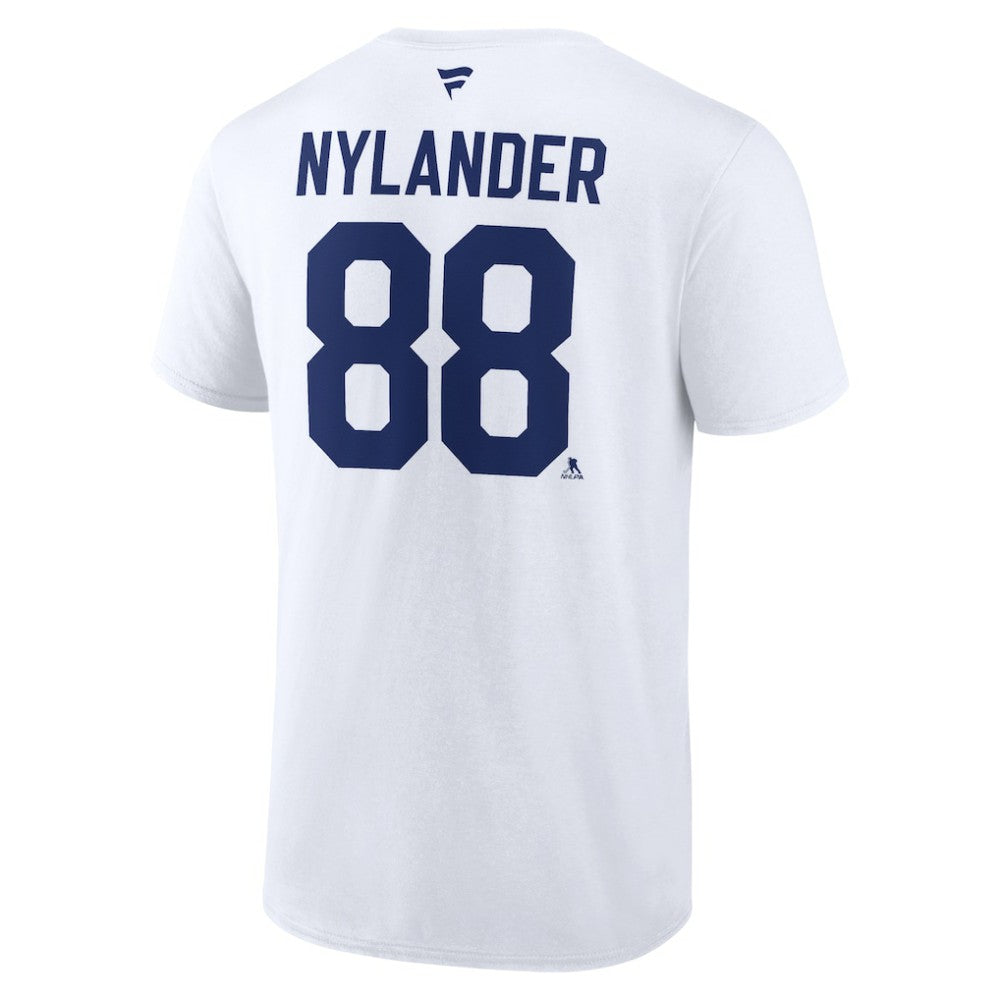NHL William Nylander Toronto Maple Leafs Fanatics Authentic Stack Name & Number T-Shirt