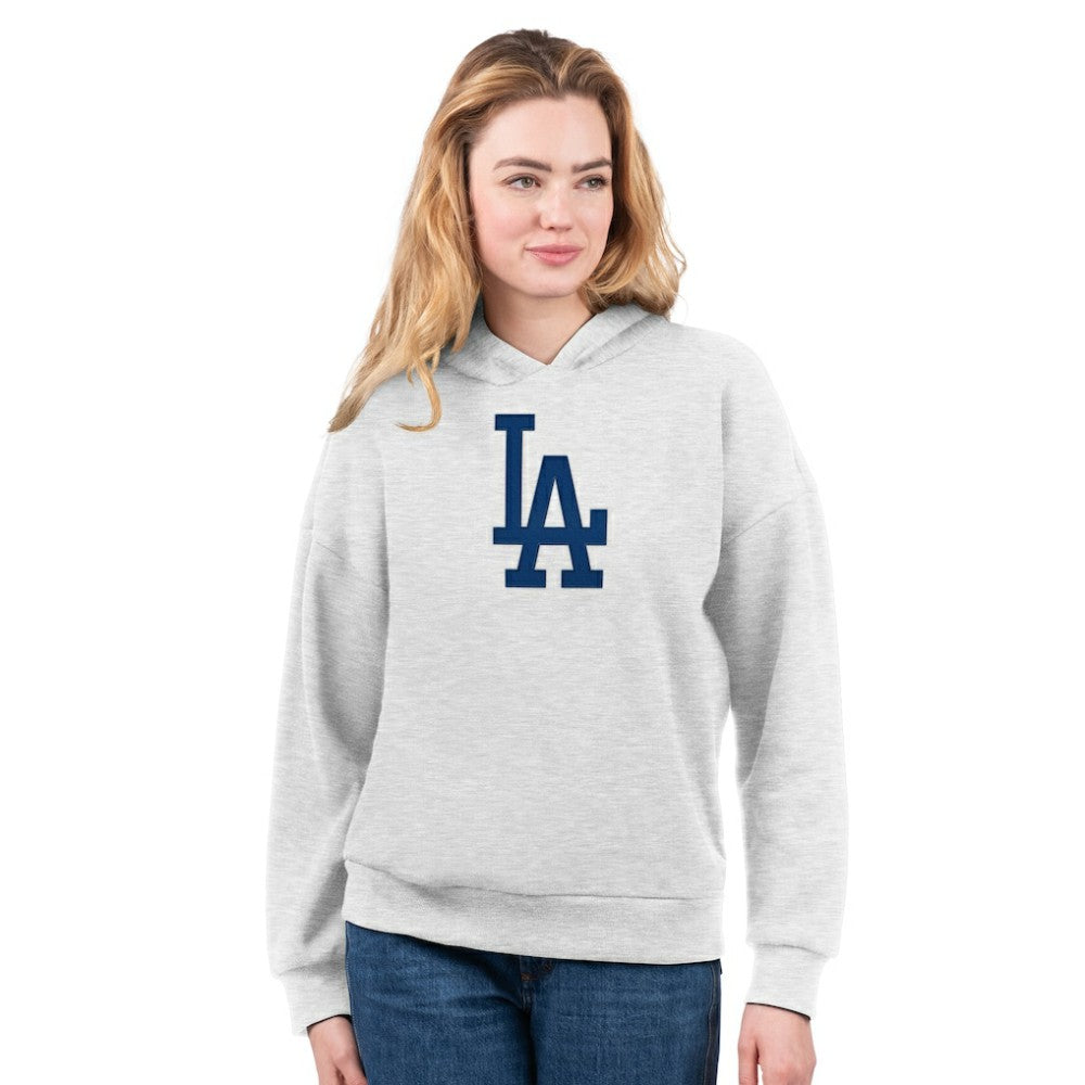 Royal/Bright Heather Ceramic Los Angeles Dodgers G-III 4Her by Carl Banks Women's T-Shirt and Hoodie Combo Pack