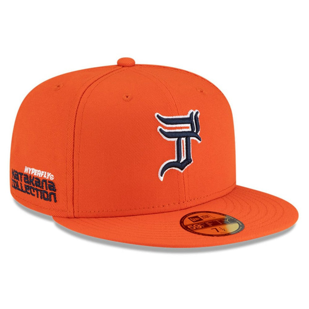 Orange Detroit Tigers New Era x Hyperfly 59FIFTY Fitted Hat