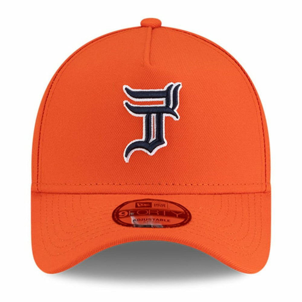 Orange Detroit Tigers New Era x Hyperfly A-Frame 9FORTY Adjustable Hat