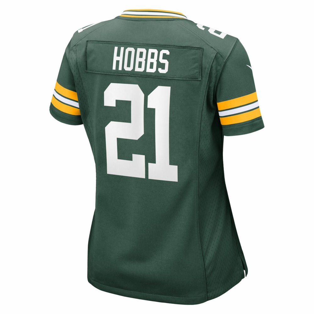 Nate Hobbs  Women's Team Game Jersey - Green Bay Packers Jerseys