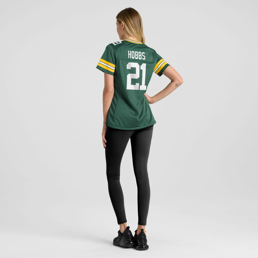 Nate Hobbs  Women's Team Game Jersey - Green Bay Packers Jerseys