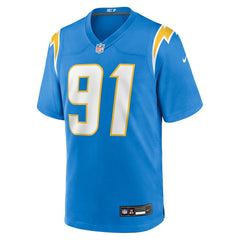 Da'Shawn Hand  Team Game Jersey - Los Angeles Chargers Jerseys