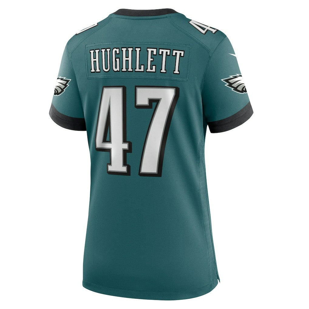 Charley Hughlett  Women's Team Game Jersey - Philadelphia Eagles Jerseys