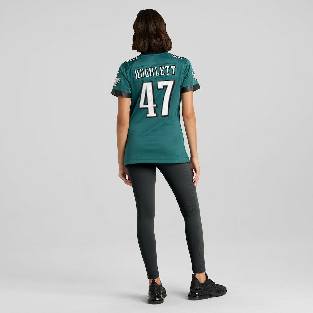 Charley Hughlett  Women's Team Game Jersey - Philadelphia Eagles Jerseys